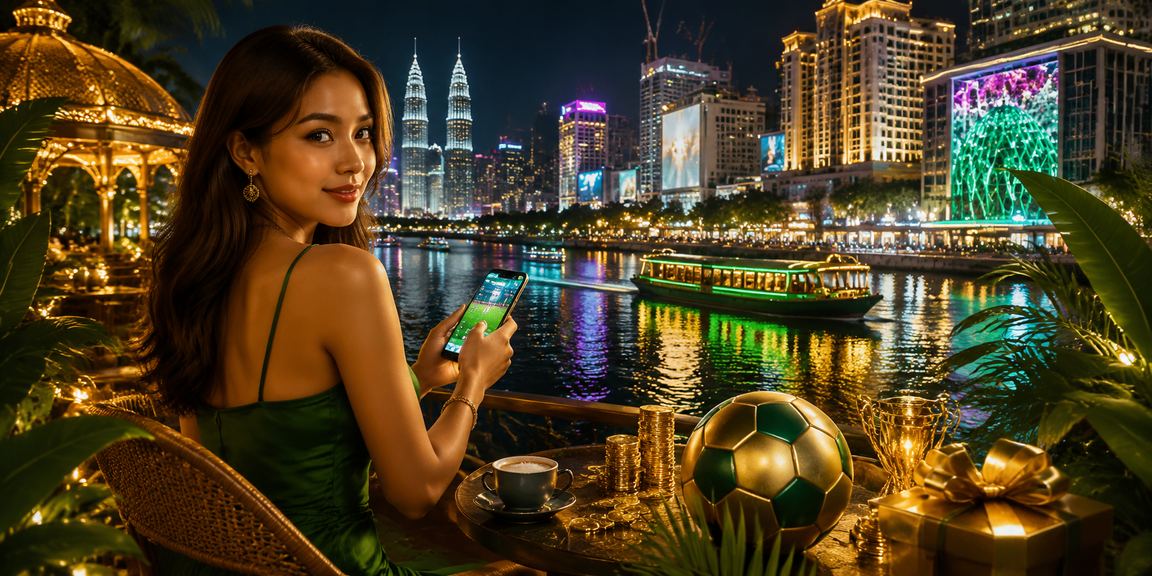 Pengguna di Kuala Lumpur bermain kasino dalam talian melalui telefon bimbit x9c