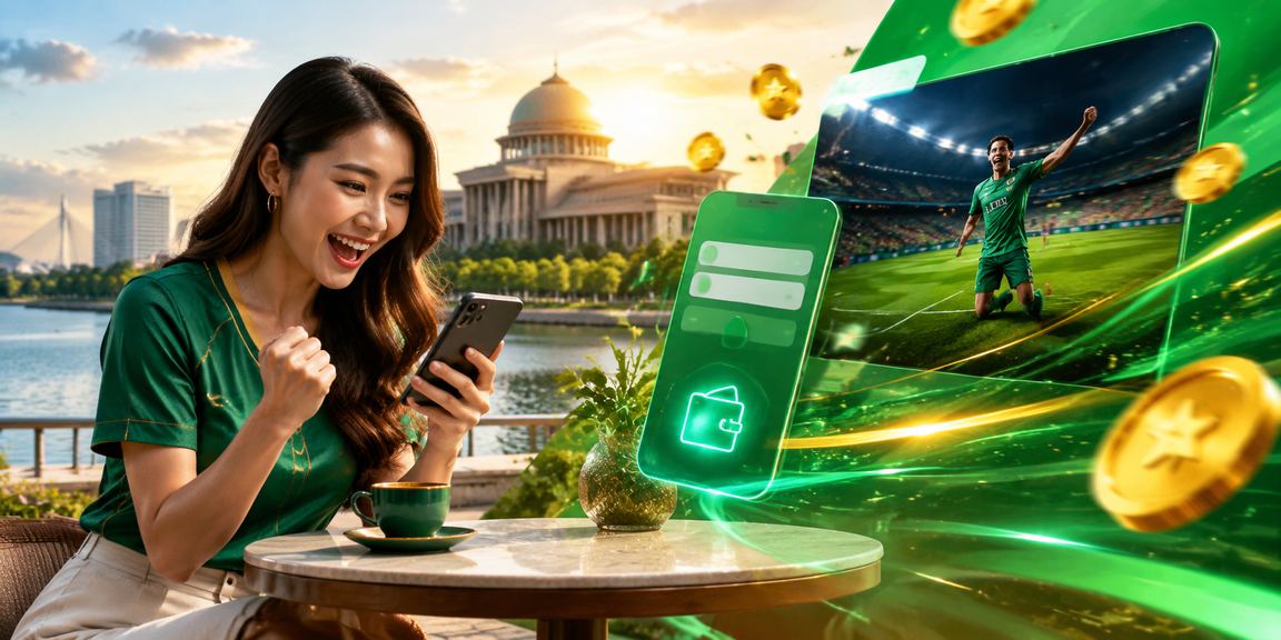 Pengguna di Putrajaya menonton dan bertaruh badminton melalui peranti mudah alih